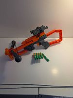 Full view of Star Wars Nerf Bowcaster and darts