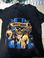 Full view of front showing graphic and T-shirt style