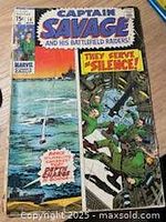 Front cover of Captain Savage comic