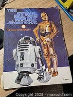 Front cover of The Star Wars Storybook showing C-3PO and R2-D2