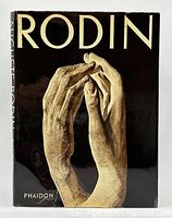 Front cover of Rodin book