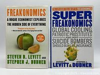 Front covers of both hardcover books