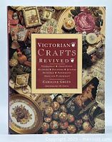 Front cover showing title and assorted Victorian craft images