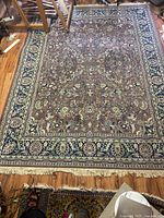 Full view of rug showing overall design and size