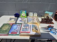 All items overview on table