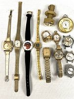 Group shot of all fifteen watches