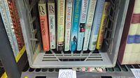 All nine Danielle Steel hardcover books in crate