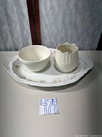 All three items arranged together on table