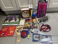 All items laid out together