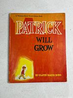 Front cover of Patrick Will Grow book