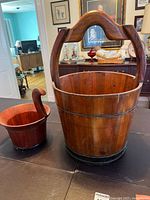 Bucket and scoop full view