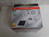 Box front showing Defiant branding and product image