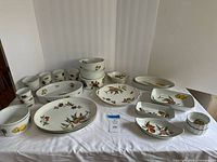 All 35 pieces arranged on table