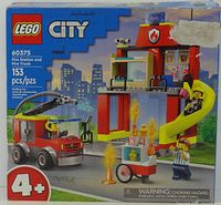 Front of LEGO 60375 box showing set artwork and details