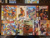 All 22 comics laid out in two rows