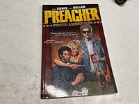 Front cover of Preacher: Proud Americans trade paperback