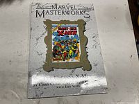 Front dust jacket showing Marvel Masterworks Uncanny X-Men cover