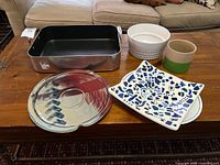 Overview of all items on table