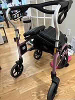 Foldable Evolution Trillium Regular walker, front three-quarter view