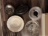 Group shot of all five kitchen items laying on floor