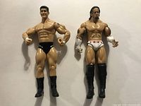 Front view of both figures side by side