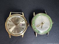 Both watch heads front view