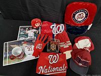 Overview of all Washington Nationals gear items