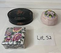 All three trinket boxes grouped