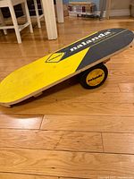 Top view showing Nalanda branding and grip tape