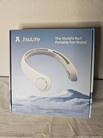 Front of sealed JisuLife neck fan box