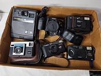 Overview of six cameras in box