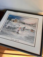 Full view of framed print