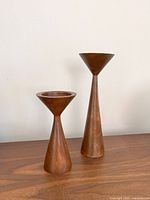 Both candle holders full view