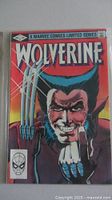 Front cover showing Wolverine #1 comic in sleeve