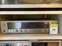 Front view of Realistic STA-115 receiver in shelf