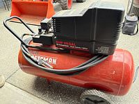 Left side view showing full compressor and branding