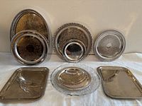 All trays shown together