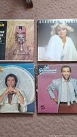 Four LPs including Willie Nelson, Barbara Mandrell, Engelbert Humperdinck, Lee Greenwood