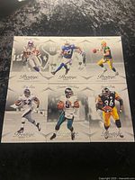 Fronts of all six Panini Prestige 2024 cards displayed