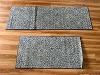 Overall view showing both matching rugs on floor