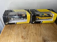 Two boxed K-Line Kruisers die-cast cars side by side