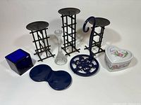 group shot of all nine decor pieces