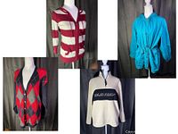 Collage showing all four Old Navy garments for overview
