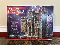 Front of Puzz 3D Dracula's Castle puzzle box