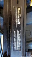 Mastercraft model label on magazine