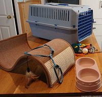 All items overview on table