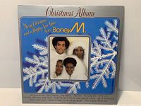 Front cover of Boney M. Christmas Album LP showing artwork and title