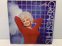 Front jacket of Dolly Parton Greatest Hits LP