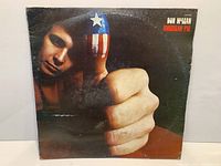 Front cover of Don McLean American Pie LP showing artwork and wear