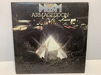 Front of Prism “Armageddon” album sleeve